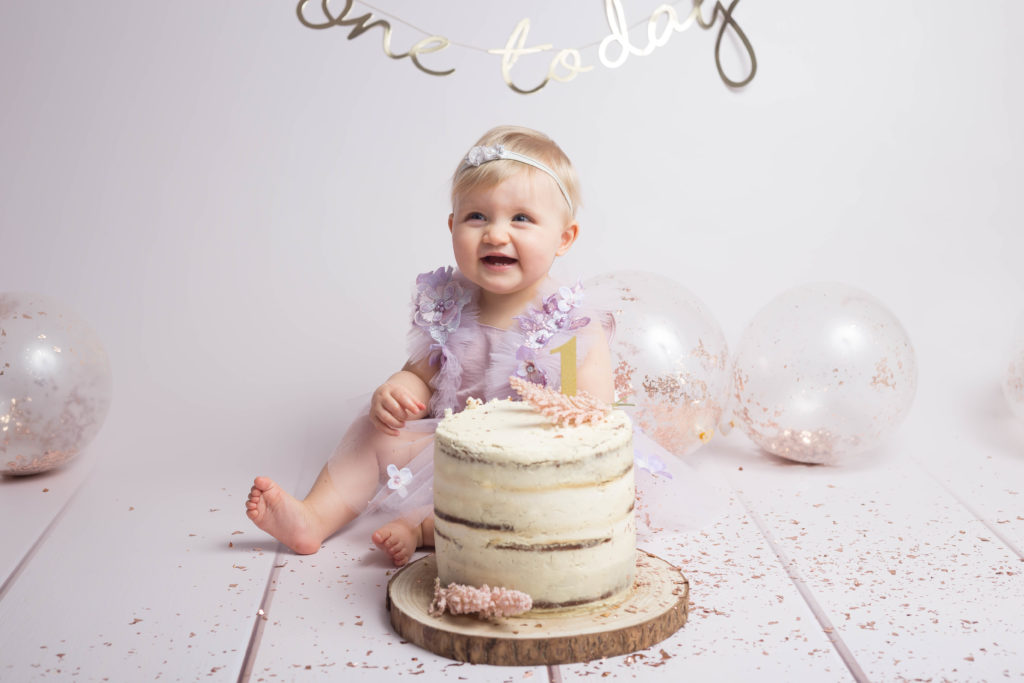 photographe-bébé-fille-aquitaine-smash the cake-anniversaire